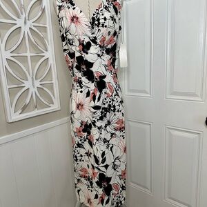 Floral V-Neck Vintage inspired Dress